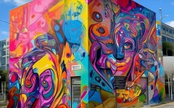 广告公司外墙宣传图片，视觉盛宴，提升品牌价值的艺术艺术风格